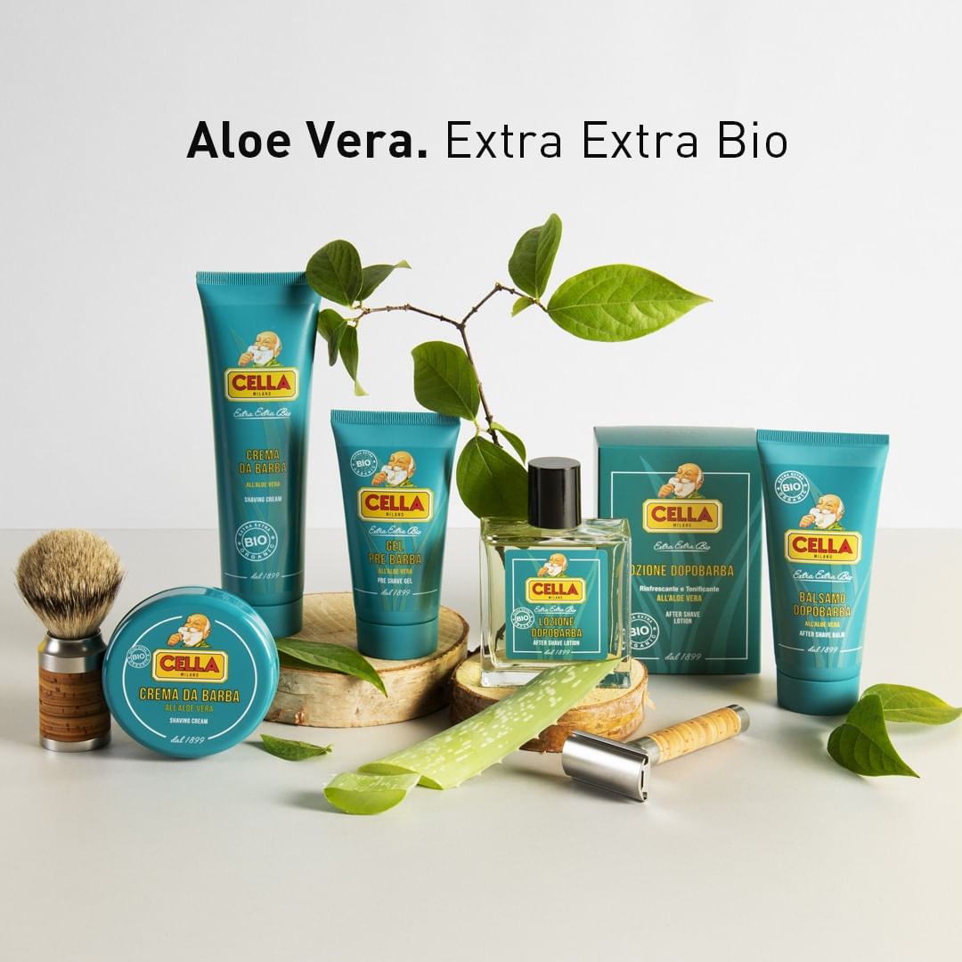 Dưỡng Da Sau Cạo Cella Milano Aftershave  Aloe Vera 100ml
