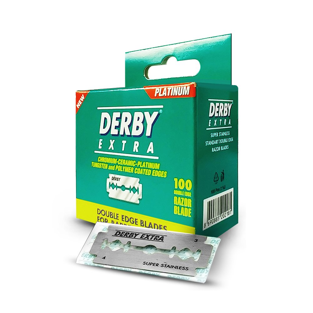Hộp Dao Cạo Derby Extra In Slim box 2 Cạnh - 100 Lưỡi