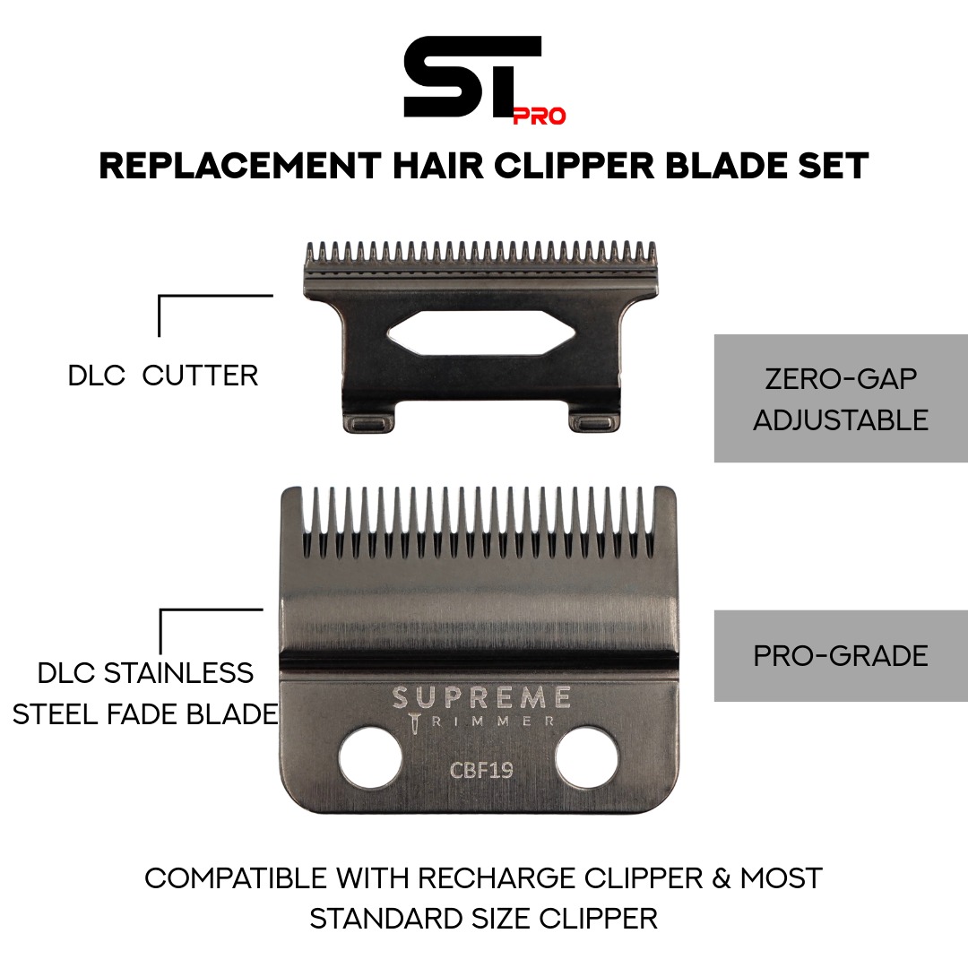 Lưỡi Tông Đơ Supreme Trimmer Recharge Fade - Nội Địa Mỹ