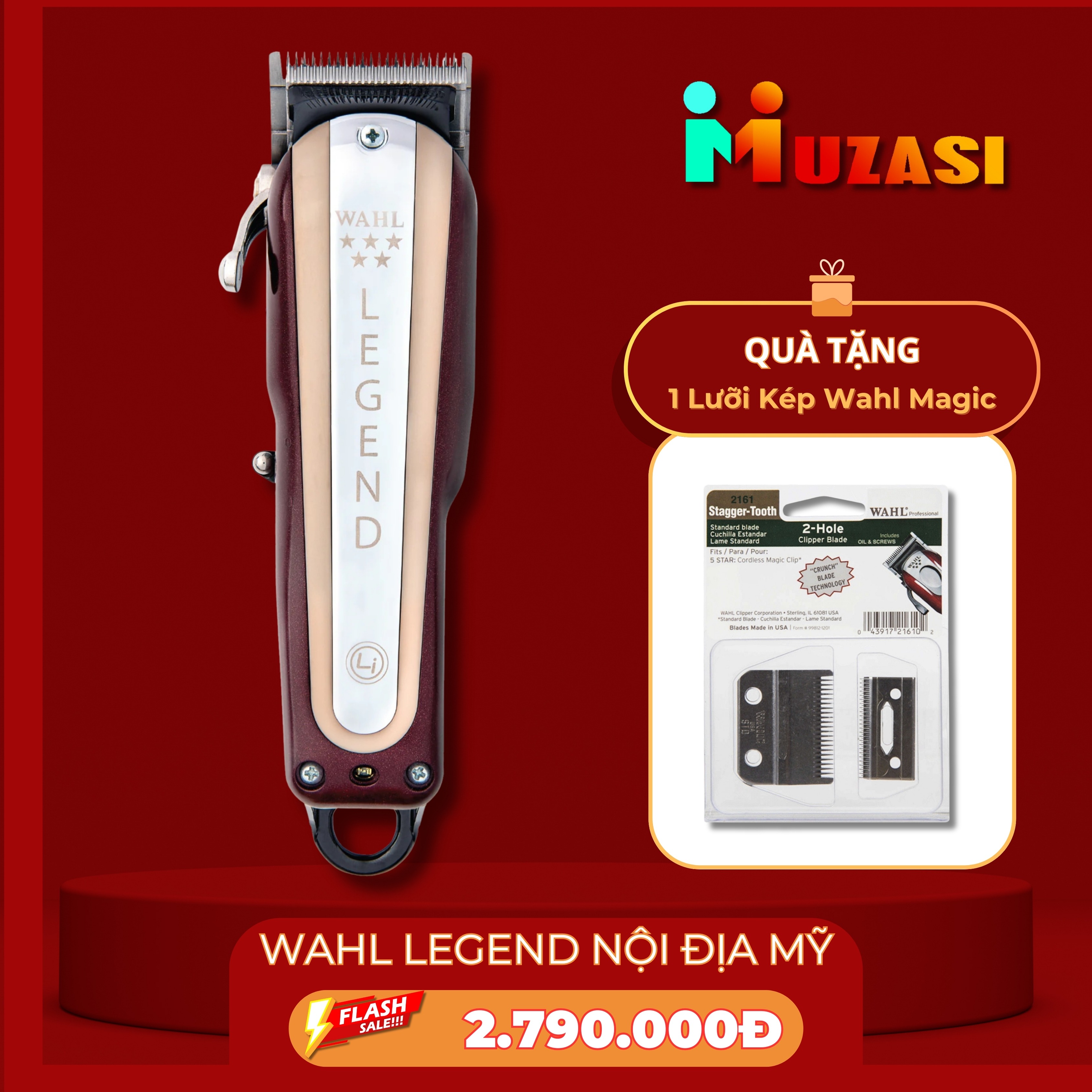 Tông Đơ Wahl Lengend Cordless - Nội Địa Mỹ 