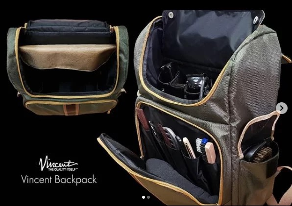 Balo Vincent Backpack Classic Black - Nội Địa Mỹ