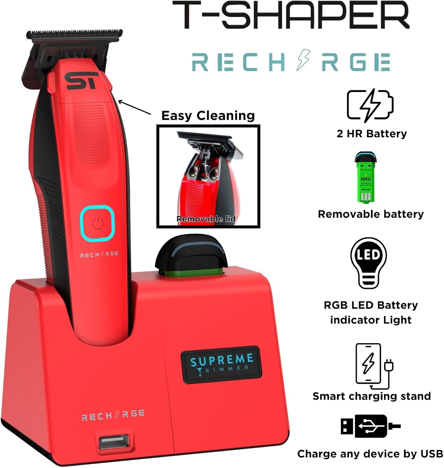 Chấn Viền Supreme Trimmer Recharge Red - Nội Địa Mỹ