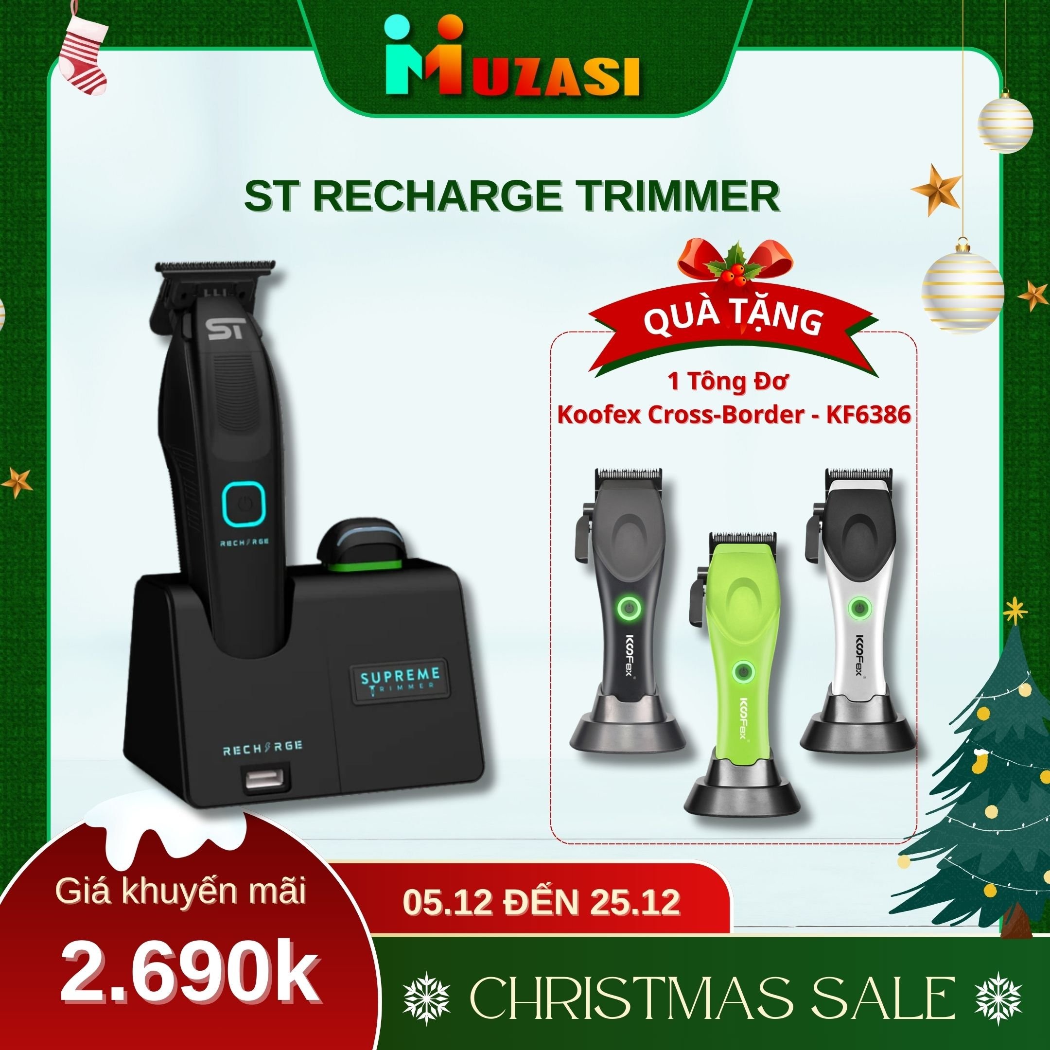 Chấn Viền Supreme Trimmer Recharge Black 