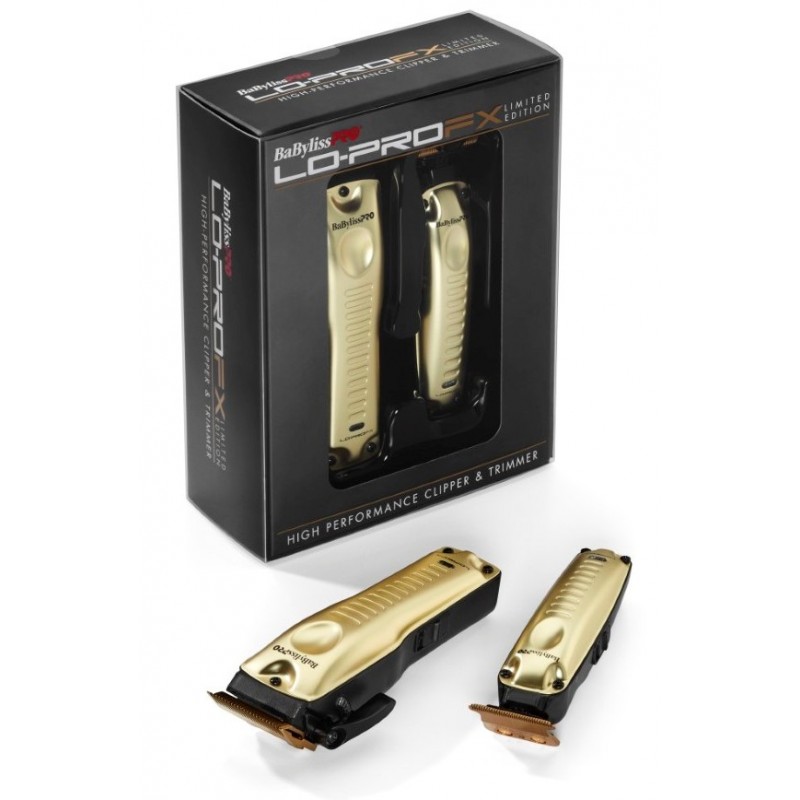 Combo BaByliss PRO Lo-Pro FX  Gold  - Nội Địa Mỹ