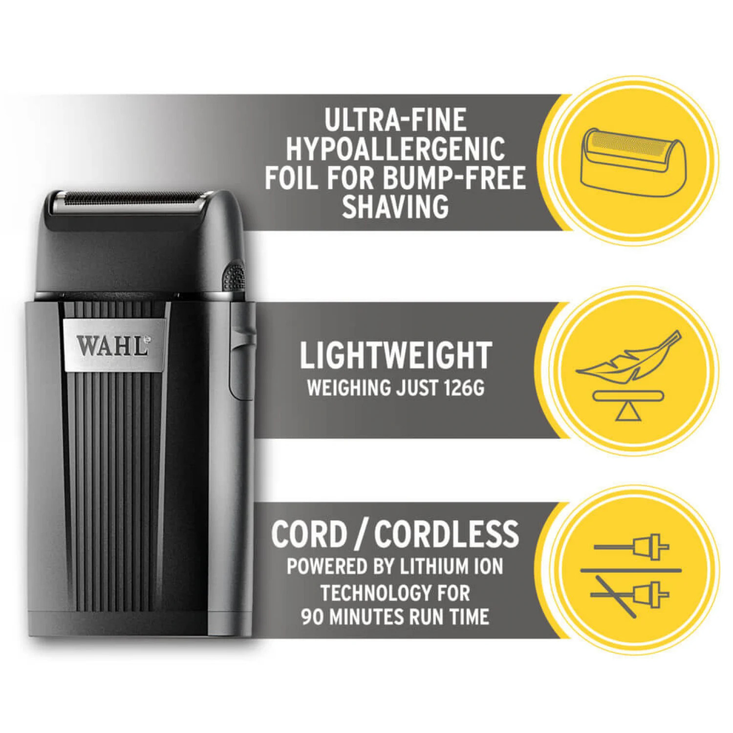 Máy Cạo Wahl Super Close Shaver - Châu Âu