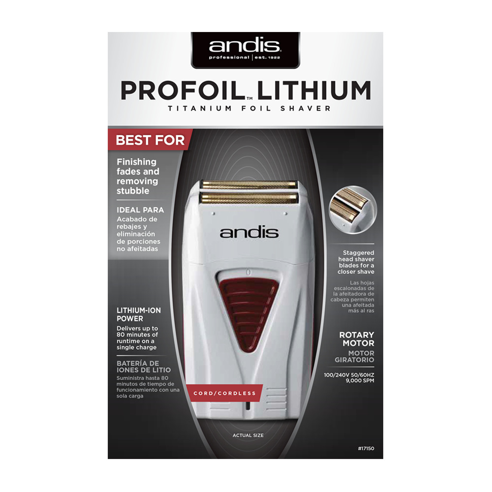 Cạo Khô Andis Profoil Lithium Titanium - Nội Địa Mỹ