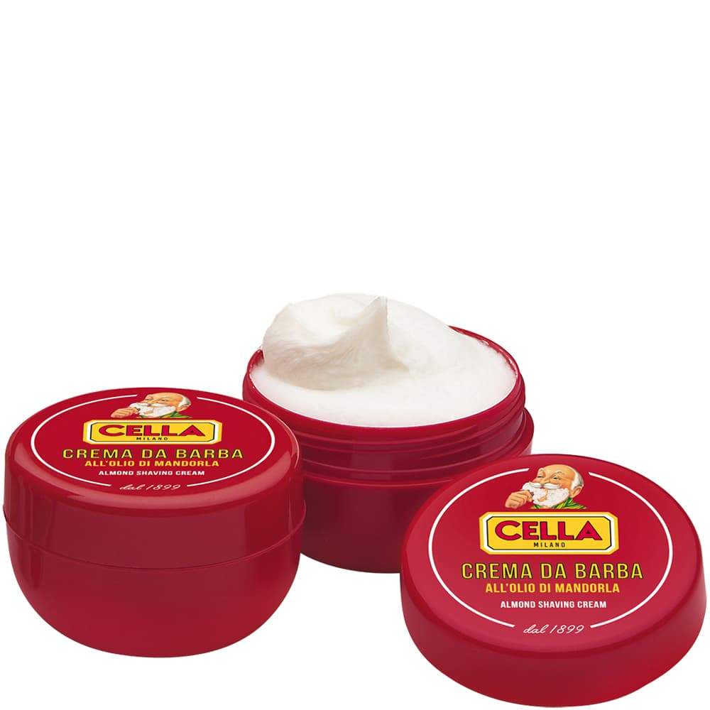 Xà Phòng Cạo Râu Cella Milano Shaving Cream Almond Oil 150ml