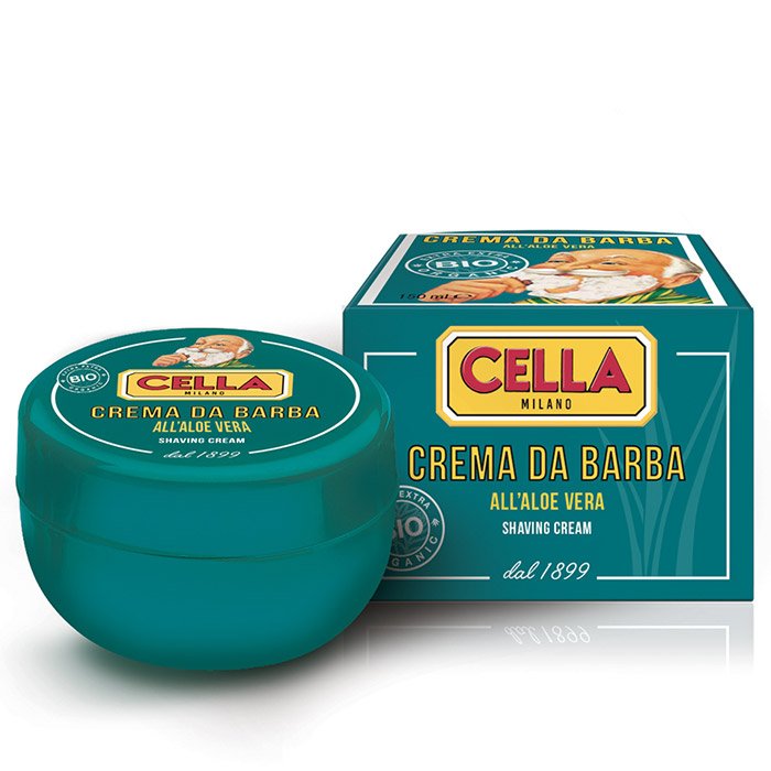 Xà Phòng Cạo Râu Cella Milano Shaving Cream Aloe Vera 150ml